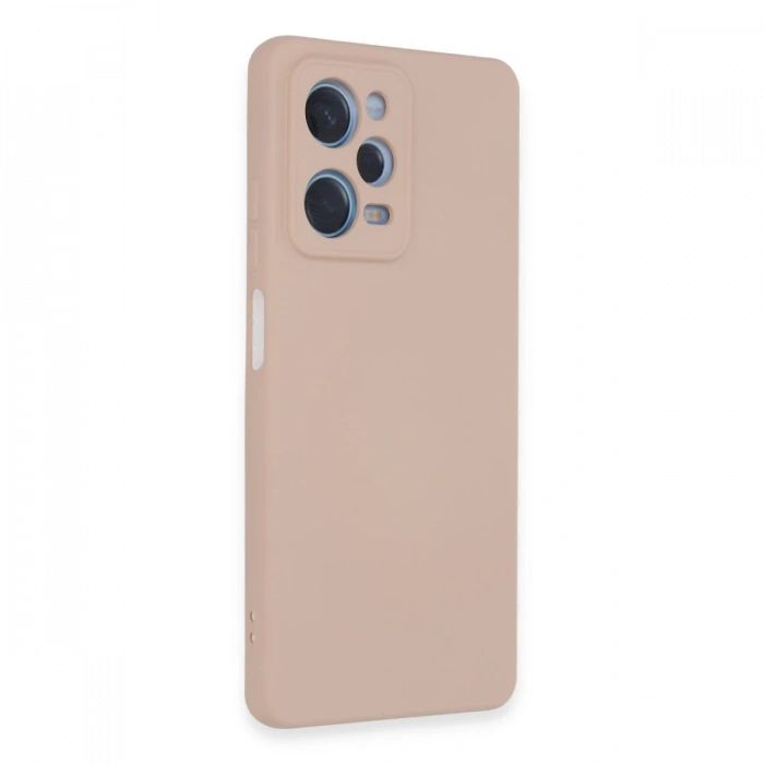 Newface Xiaomi Redmi Note 12 Pro 5G Kılıf Nano içi Kadife Silikon - Pudra