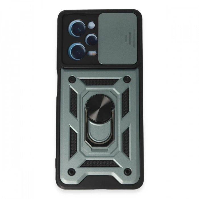 Xiaomi Redmi Note 12 Pro 5G Kılıf Pars Lens Yüzüklü Silikon