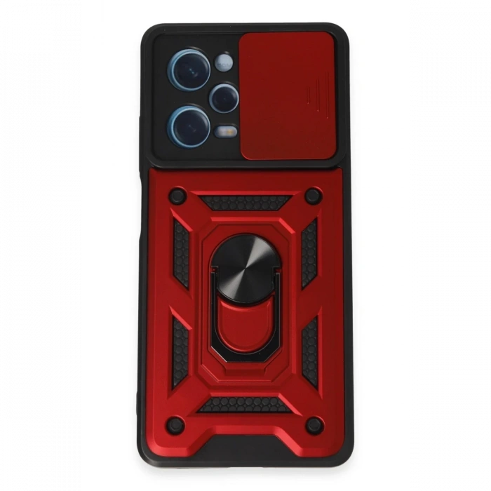 Xiaomi Redmi Note 12 Pro 5G Kılıf Pars Lens Yüzüklü Silikon