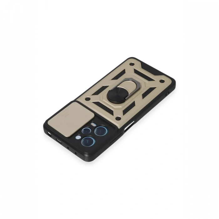 Xiaomi Redmi Note 12 Pro 5G Kılıf Pars Lens Yüzüklü Silikon