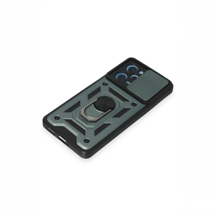 Xiaomi Redmi Note 12 Pro 5G Kılıf Pars Lens Yüzüklü Silikon