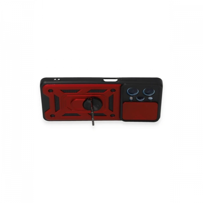 Xiaomi Redmi Note 12 Pro 5G Kılıf Pars Lens Yüzüklü Silikon