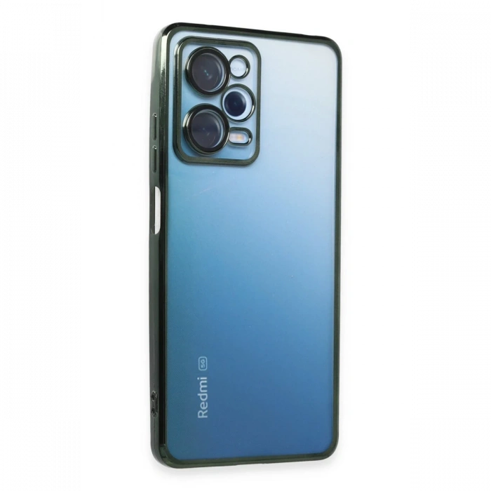 Newface Xiaomi Redmi Note 12 Pro 5G Kılıf Razer Lensli Silikon