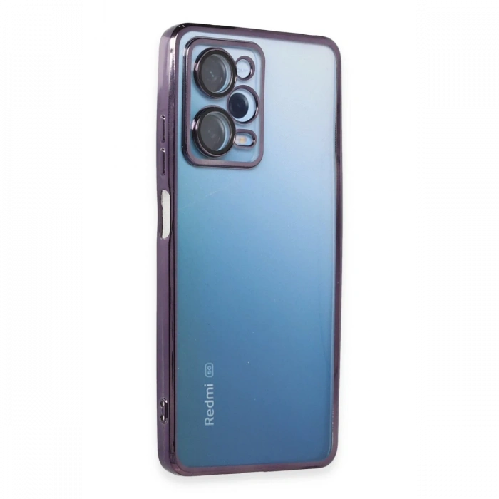 Newface Xiaomi Redmi Note 12 Pro 5G Kılıf Razer Lensli Silikon