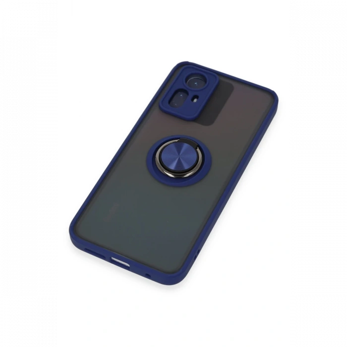 Newface Xiaomi Redmi Note 12S Kılıf Montreal Yüzüklü Silikon Kapak