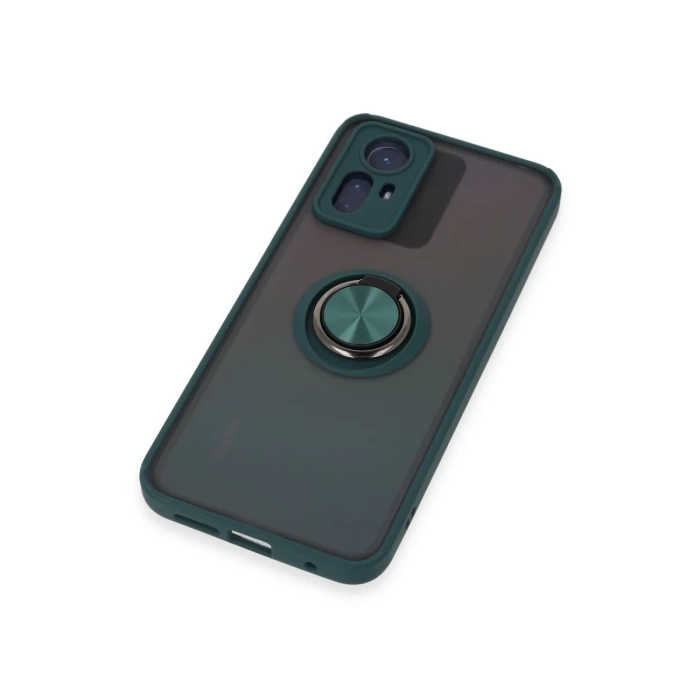Newface Xiaomi Redmi Note 12S Kılıf Montreal Yüzüklü Silikon Kapak