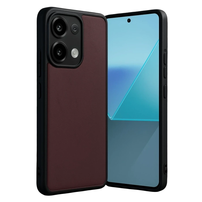 Newface Xiaomi Redmi Note 13 4G Kılıf Aras Deri Kapak