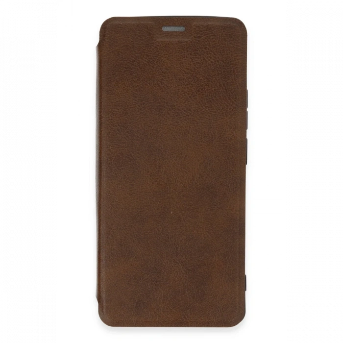 Newface Xiaomi Redmi Note 13 4G Kılıf Flip Cover - Taba