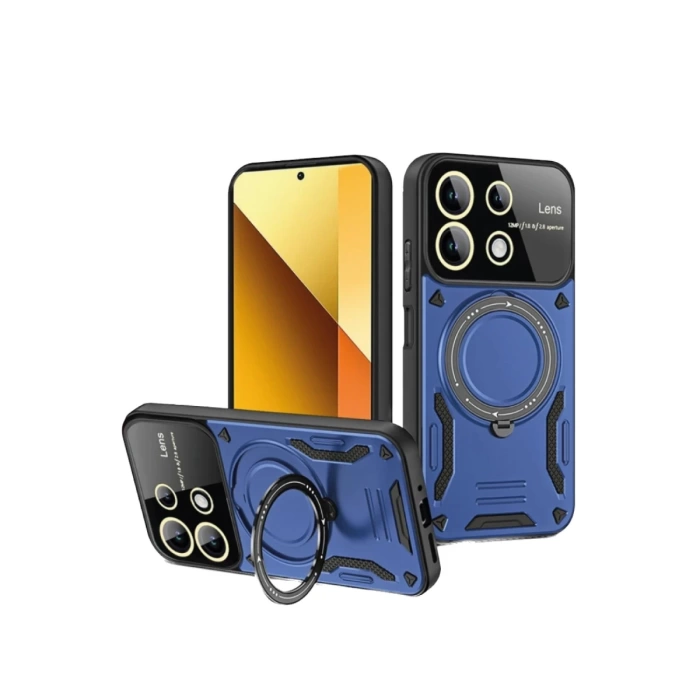 Newface Xiaomi Redmi Note 13 4G Kılıf Joy Lens Standlı Kapak