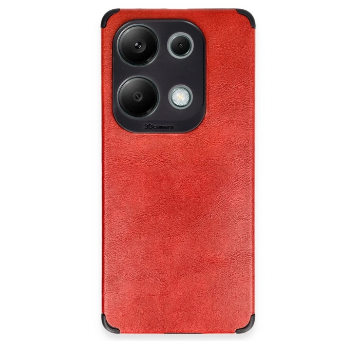 Newface Xiaomi Redmi Note 13 4G Kılıf Loop Deri Silikon