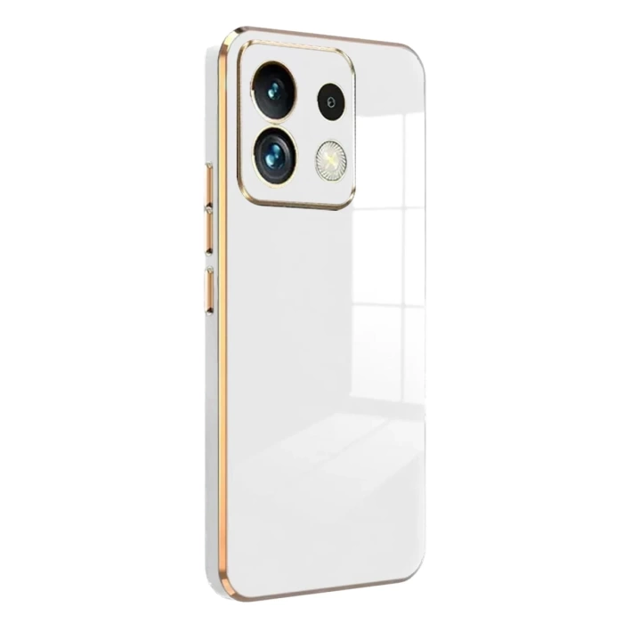 Newface Xiaomi Redmi Note 13 4G Kılıf Volet Silikon - Beyaz
