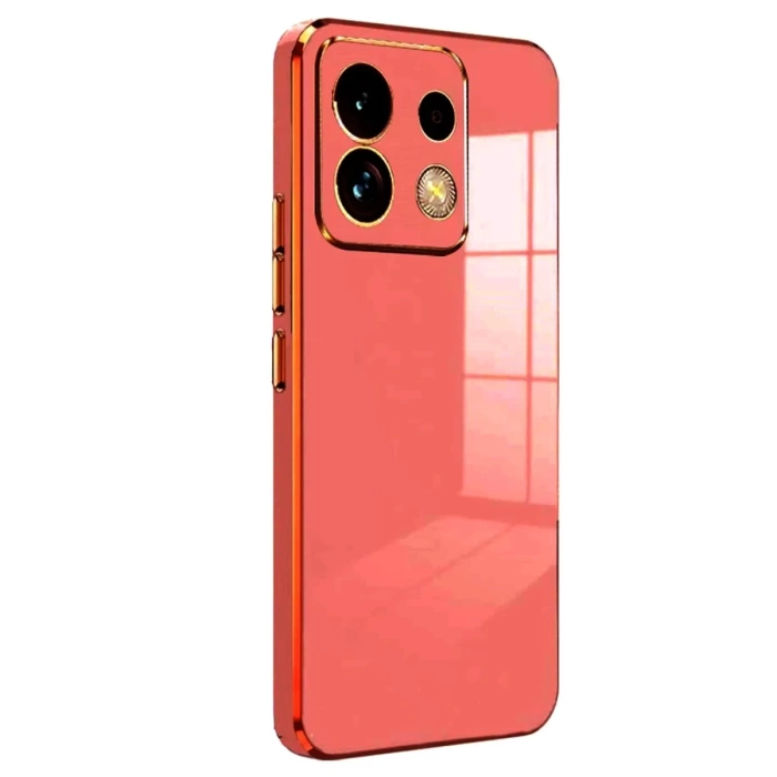 Newface Xiaomi Redmi Note 13 4G Kılıf Volet Silikon - Kırmızı