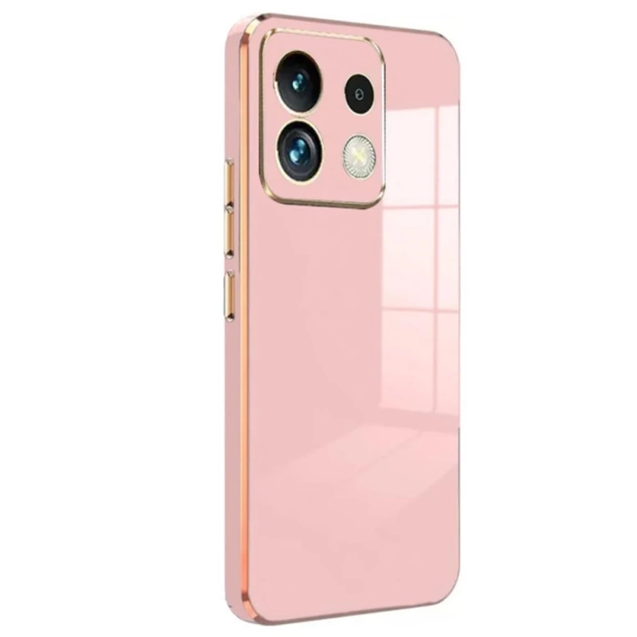 Newface Xiaomi Redmi Note 13 4G Kılıf Volet Silikon - Pembe