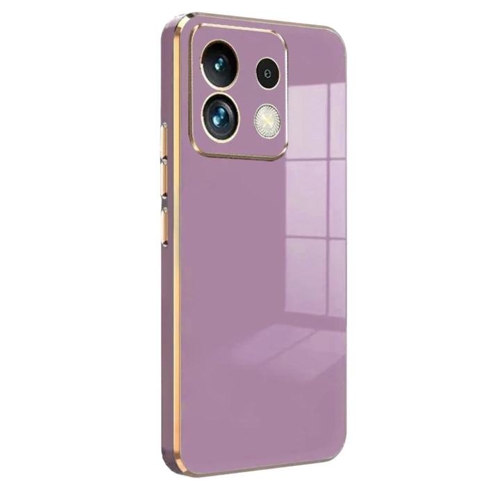 Newface Xiaomi Redmi Note 13 5G Kılıf Volet Silikon - Mor