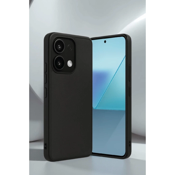 Newface Xiaomi Redmi Note 13 Pro 4G Kılıf Aras Deri Kapak - Kırmızı
