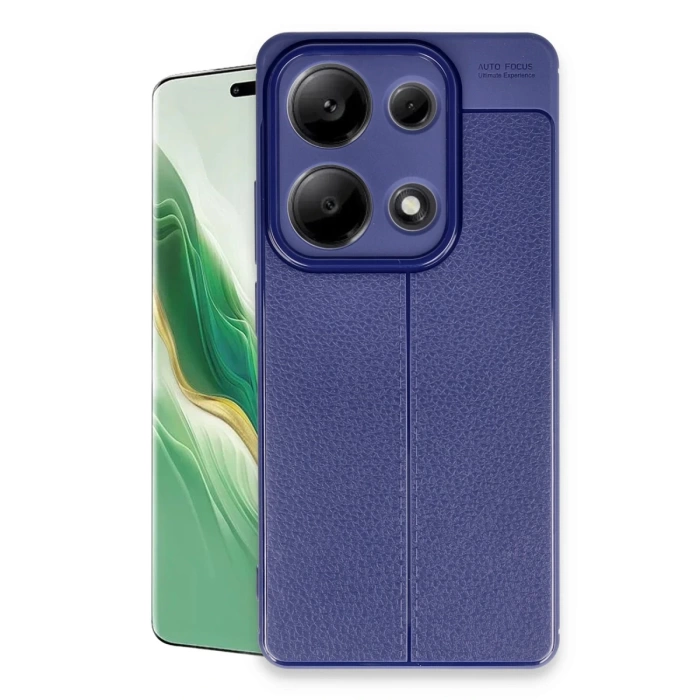 Newface Xiaomi Redmi Note 13 Pro 4G Kılıf Auto Focus Kapak - Lacivert
