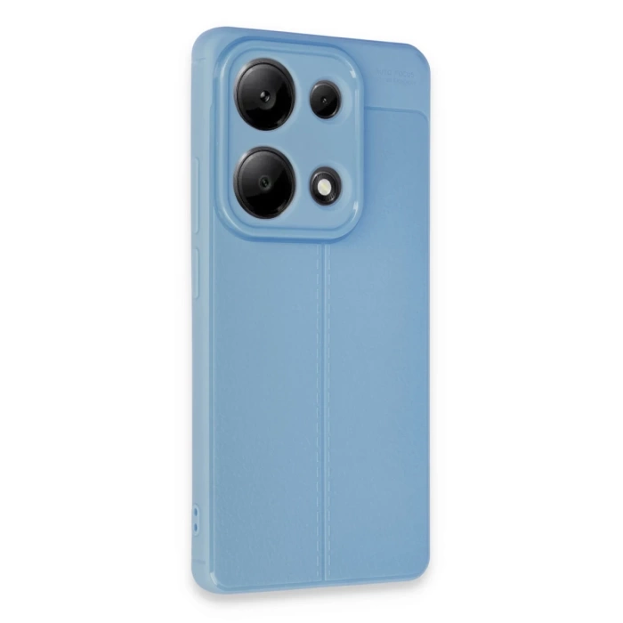 Newface Xiaomi Redmi Note 13 Pro 4G Kılıf Auto Focus Kapak - Mavi