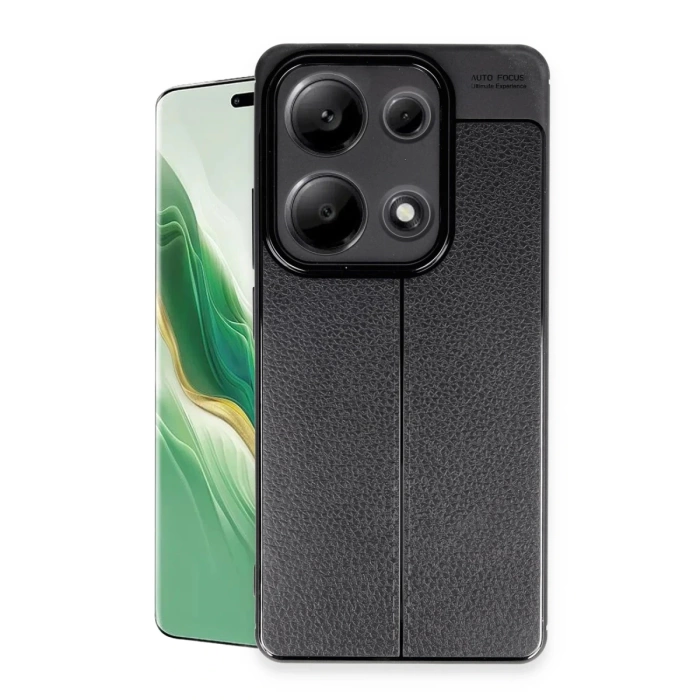Newface Xiaomi Redmi Note 13 Pro 4G Kılıf Auto Focus Kapak - Siyah