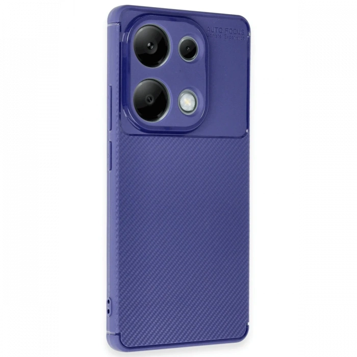 Newface Xiaomi Redmi Note 13 Pro 4G Kılıf Auto Focus Karbon Kapak