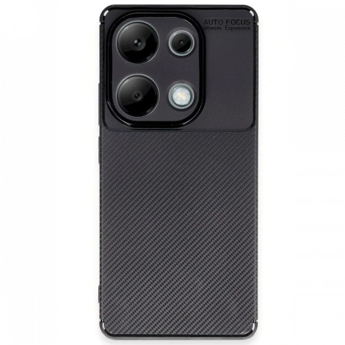 Newface Xiaomi Redmi Note 13 Pro 4G Kılıf Auto Focus Karbon Kapak