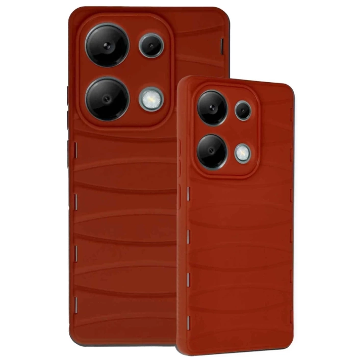 Newface Xiaomi Redmi Note 13 Pro 4G Kılıf Bibercas Silikon Kapak