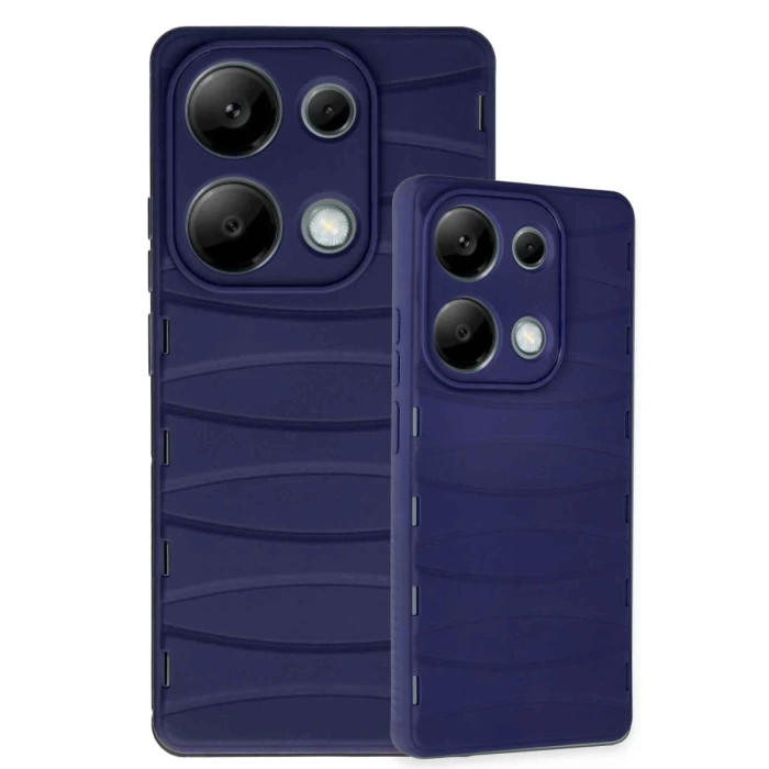 Newface Xiaomi Redmi Note 13 Pro 4G Kılıf Bibercas Silikon Kapak