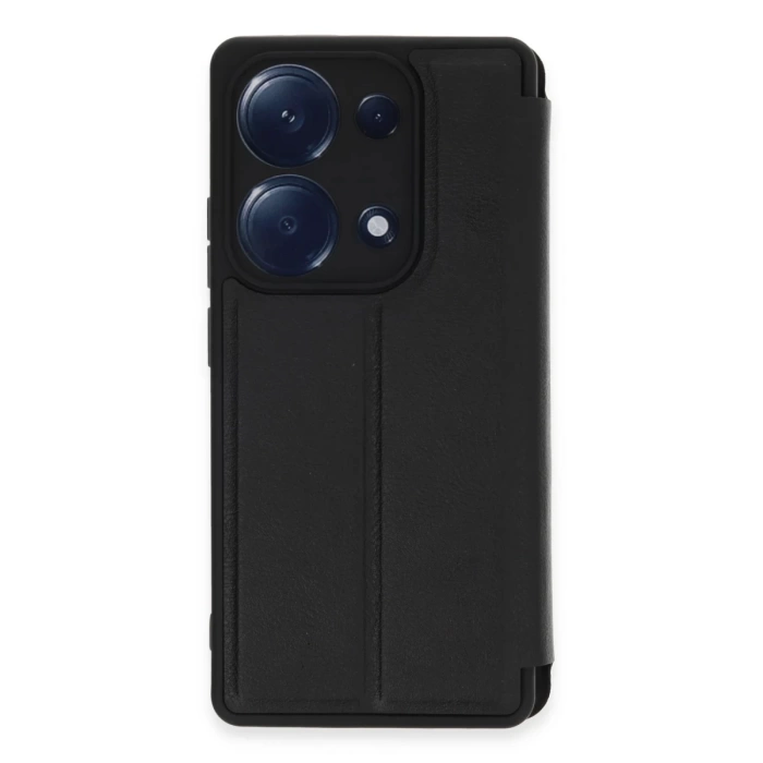 Newface Xiaomi Redmi Note 13 Pro 4G Kılıf Flip Cover - Siyah