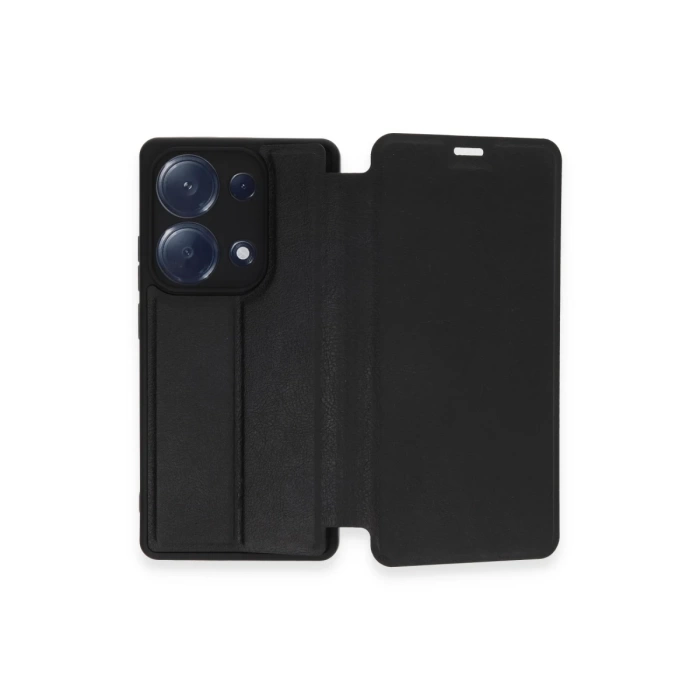 Newface Xiaomi Redmi Note 13 Pro 4G Kılıf Flip Cover - Siyah