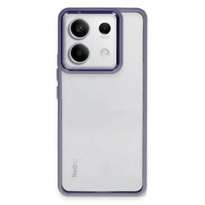 Newface Xiaomi Redmi Note 13 Pro 4G Kılıf Power Silikon - Lila