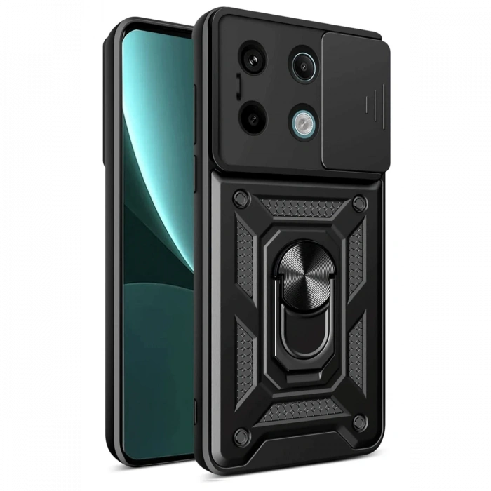 Newface Xiaomi Redmi Note 13 Pro 4G Pars Lens Yüzüklü Silikon