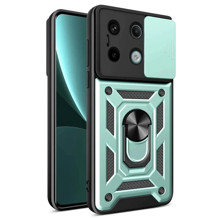Newface Xiaomi Redmi Note 13 Pro 4G Pars Lens Yüzüklü Silikon
