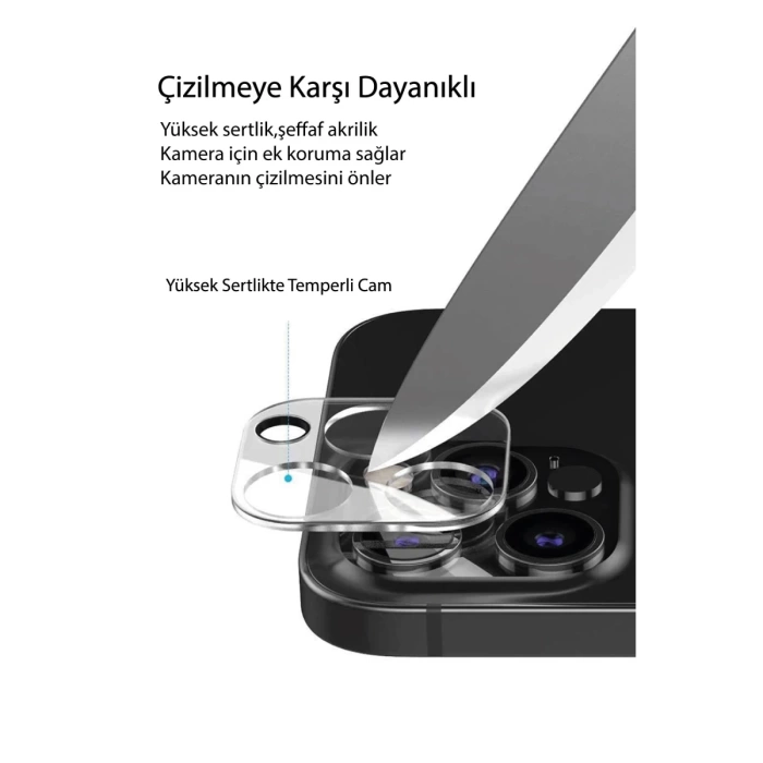 Newface Xiaomi Redmi Note 13 Pro 5G Kamera Lens Koruma Cam