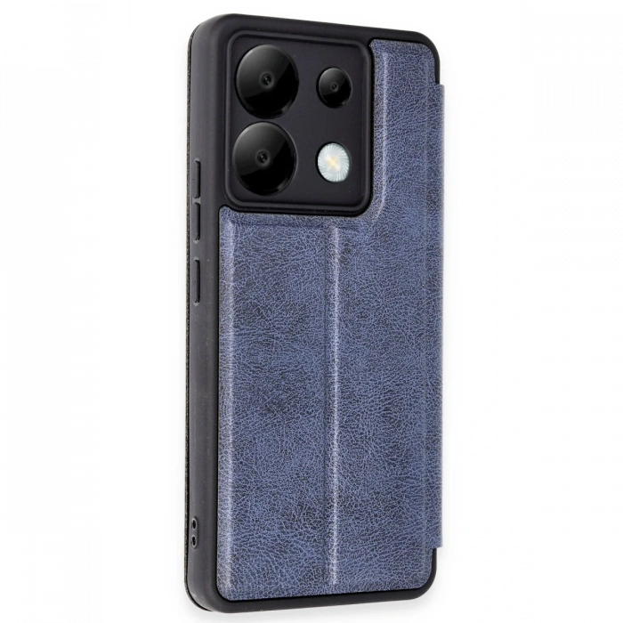 Newface Xiaomi Redmi Note 13 Pro 5G Kılıf Flip Cover - Lacivert