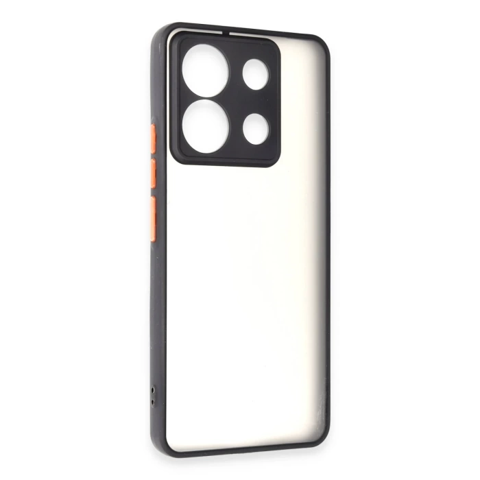 Newface Xiaomi Redmi Note 13 Pro 5G Kılıf Montreal Silikon Kapak - Siyah
