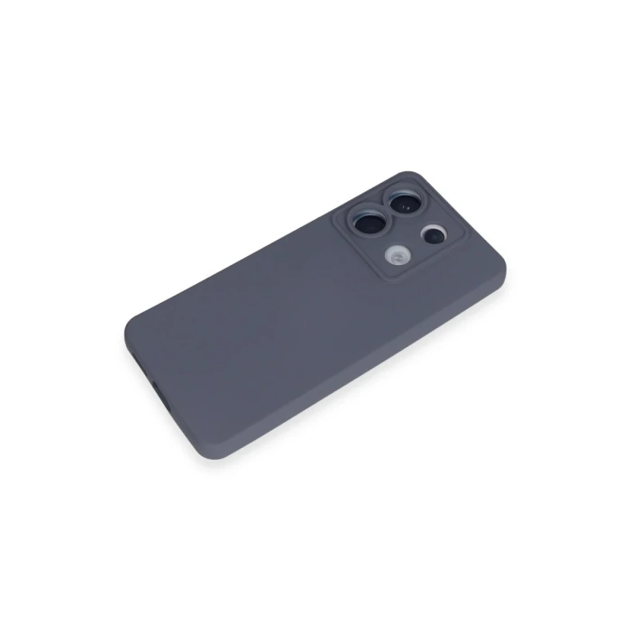 Newface Xiaomi Redmi Note 13 Pro 5G Kılıf Nano içi Kadife Silikon - Gri