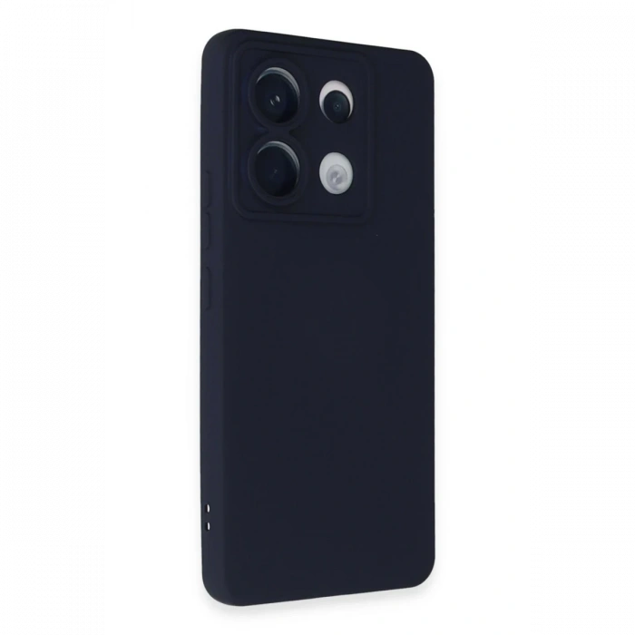 Newface Xiaomi Redmi Note 13 Pro 5G Kılıf Nano içi Kadife Silikon - Lacivert