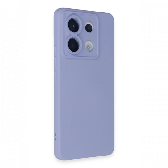 Newface Xiaomi Redmi Note 13 Pro 5G Kılıf Nano içi Kadife Silikon - Lila