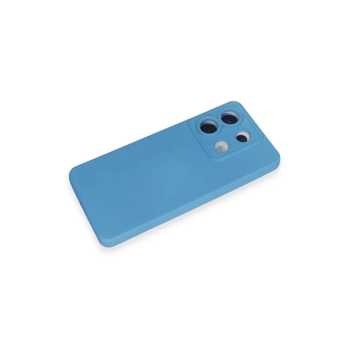 Newface Xiaomi Redmi Note 13 Pro 5G Kılıf Nano içi Kadife Silikon - Mavi
