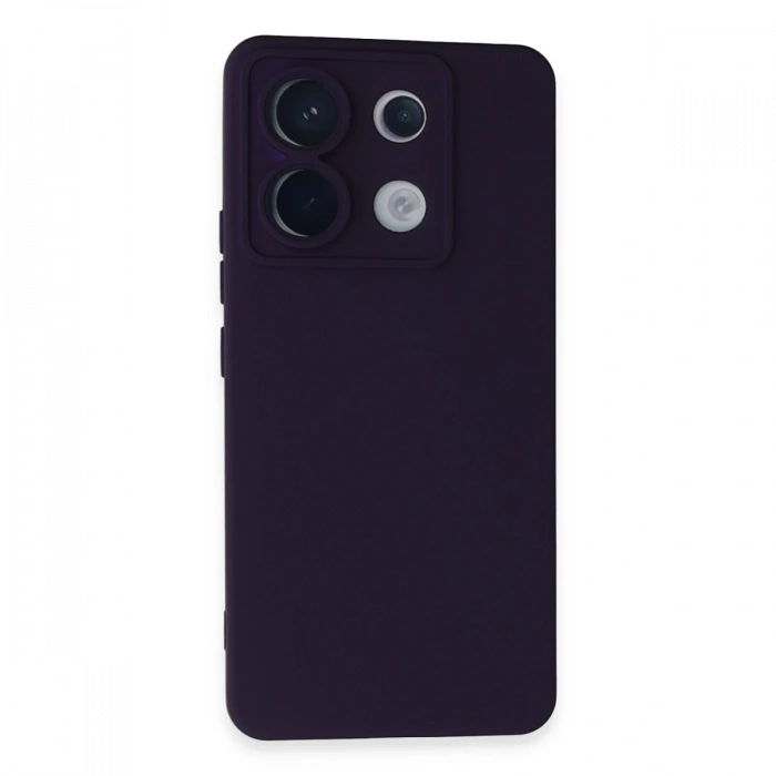 Newface Xiaomi Redmi Note 13 Pro 5G Kılıf Nano içi Kadife Silikon - Mor