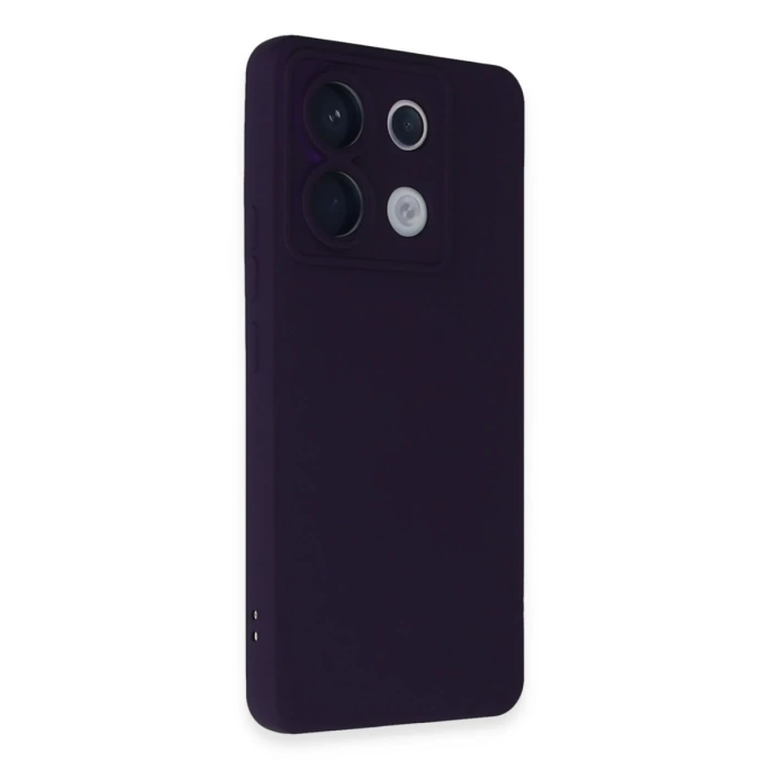 Newface Xiaomi Redmi Note 13 Pro 5G Kılıf Nano içi Kadife Silikon - Mor