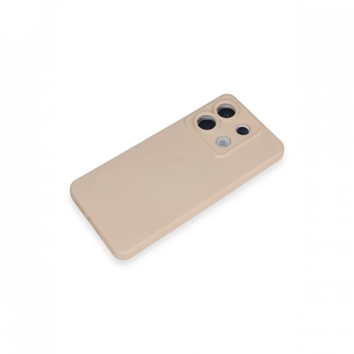 Newface Xiaomi Redmi Note 13 Pro 5G Kılıf Nano içi Kadife Silikon - Pudra