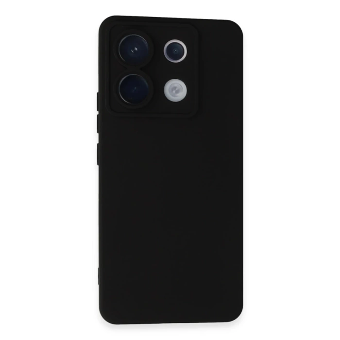 Newface Xiaomi Redmi Note 13 Pro 5G Kılıf Nano içi Kadife Silikon - Siyah