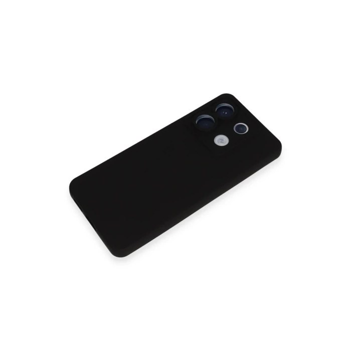 Newface Xiaomi Redmi Note 13 Pro 5G Kılıf Nano içi Kadife Silikon - Siyah