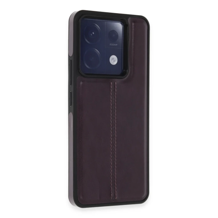 Newface Xiaomi Redmi Note 13 Pro 5G Kılıf Ozzi Kapak - Derin Mor