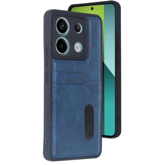 Newface Xiaomi Redmi Note 13 Pro 5G Kılıf Sara Kartvizitli Deri Kılıf