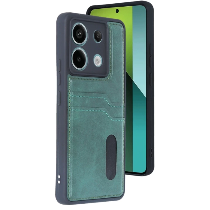 Newface Xiaomi Redmi Note 13 Pro 5G Kılıf Sara Kartvizitli Deri Kılıf