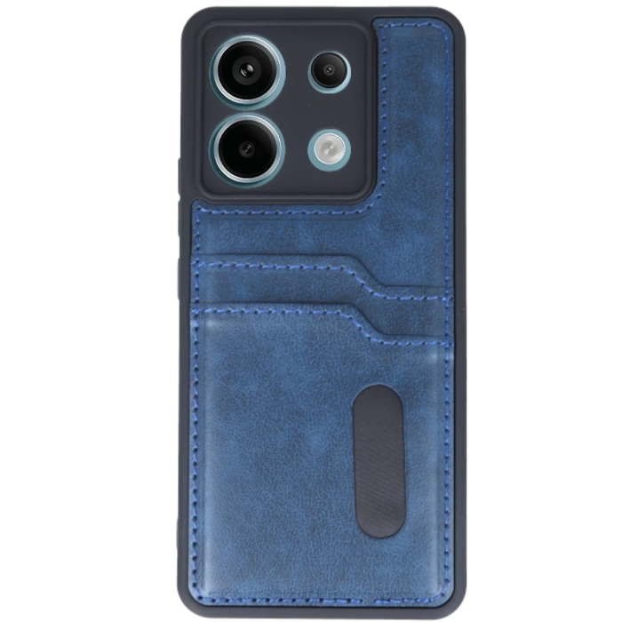 Newface Xiaomi Redmi Note 13 Pro 5G Kılıf Sara Kartvizitli Deri Kılıf