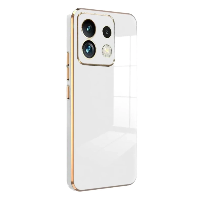 Newface Xiaomi Redmi Note 13 Pro 5G Kılıf Volet Silikon - Beyaz