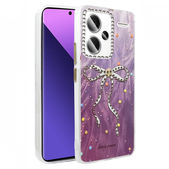 Newface Xiaomi Redmi Note 13 Pro Plus Kılıf Blade Aynalı Desenli Kapak
