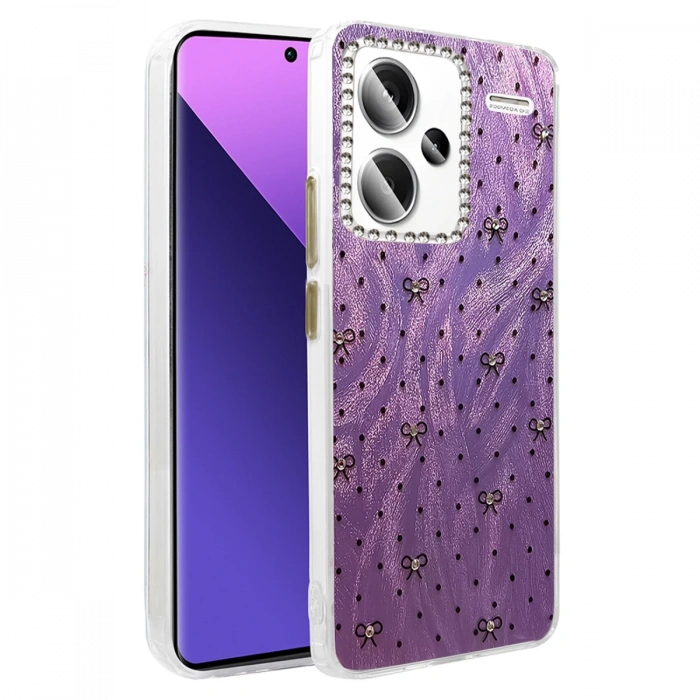 Newface Xiaomi Redmi Note 13 Pro Plus Kılıf Blade Aynalı Desenli Kapak